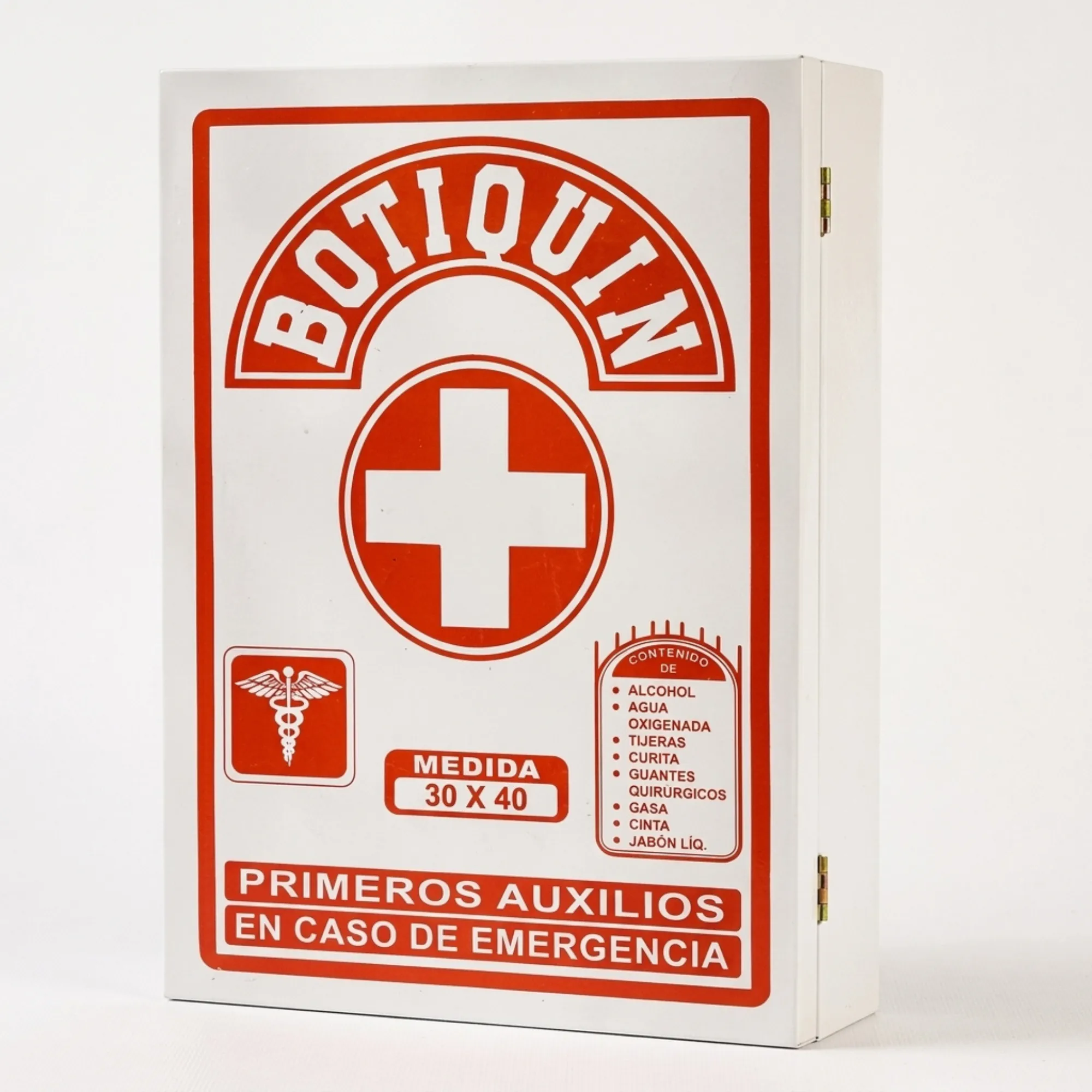 Botiquines y elementos de atención